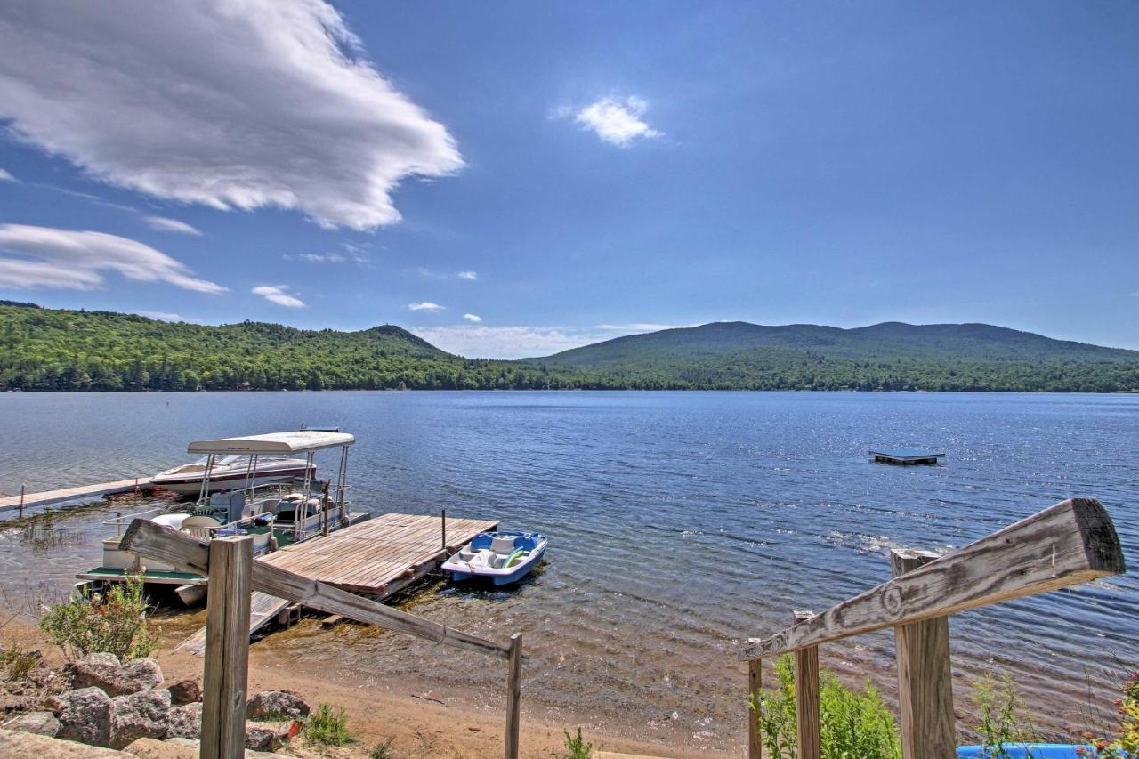 Lakefront Rumney Retreat With Shared Dock And Beach! Villa Exterior foto