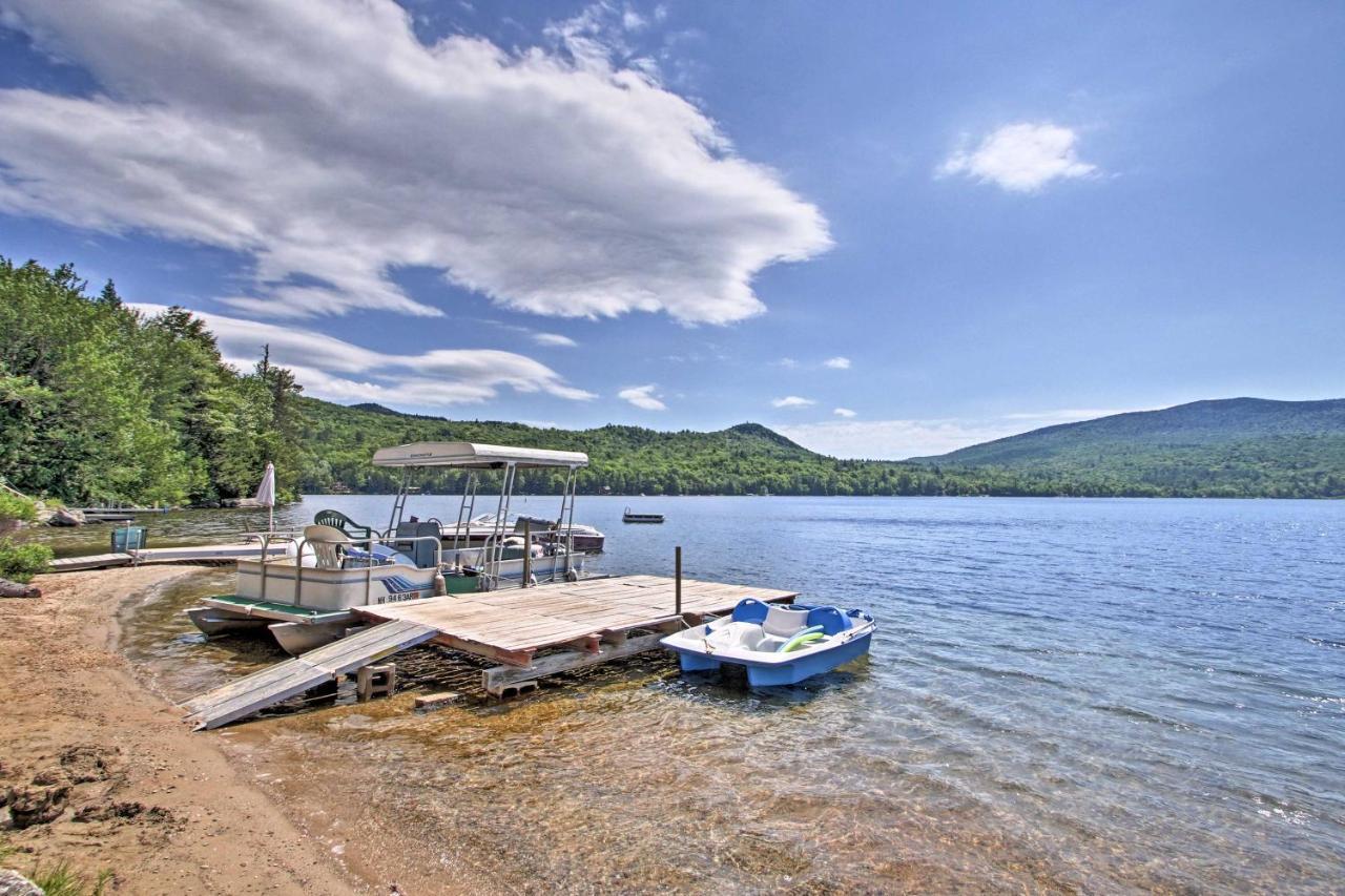 Lakefront Rumney Retreat With Shared Dock And Beach! Villa Exterior foto